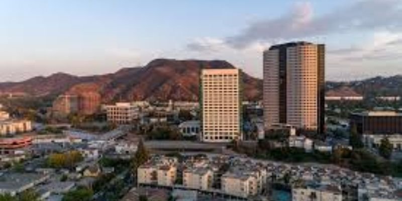 United Airlines Burbank Office in California