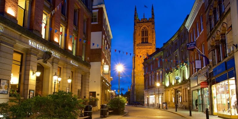 United Airlines Derby Office in England