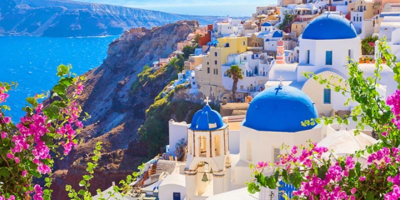 Air France Santorini Office in Greece