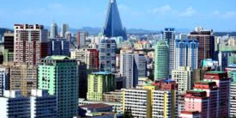 Aeroflot Airlines Pyongyang Office in North Korea